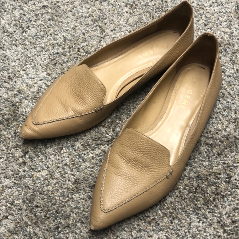 M Gemini nude loafers size 40